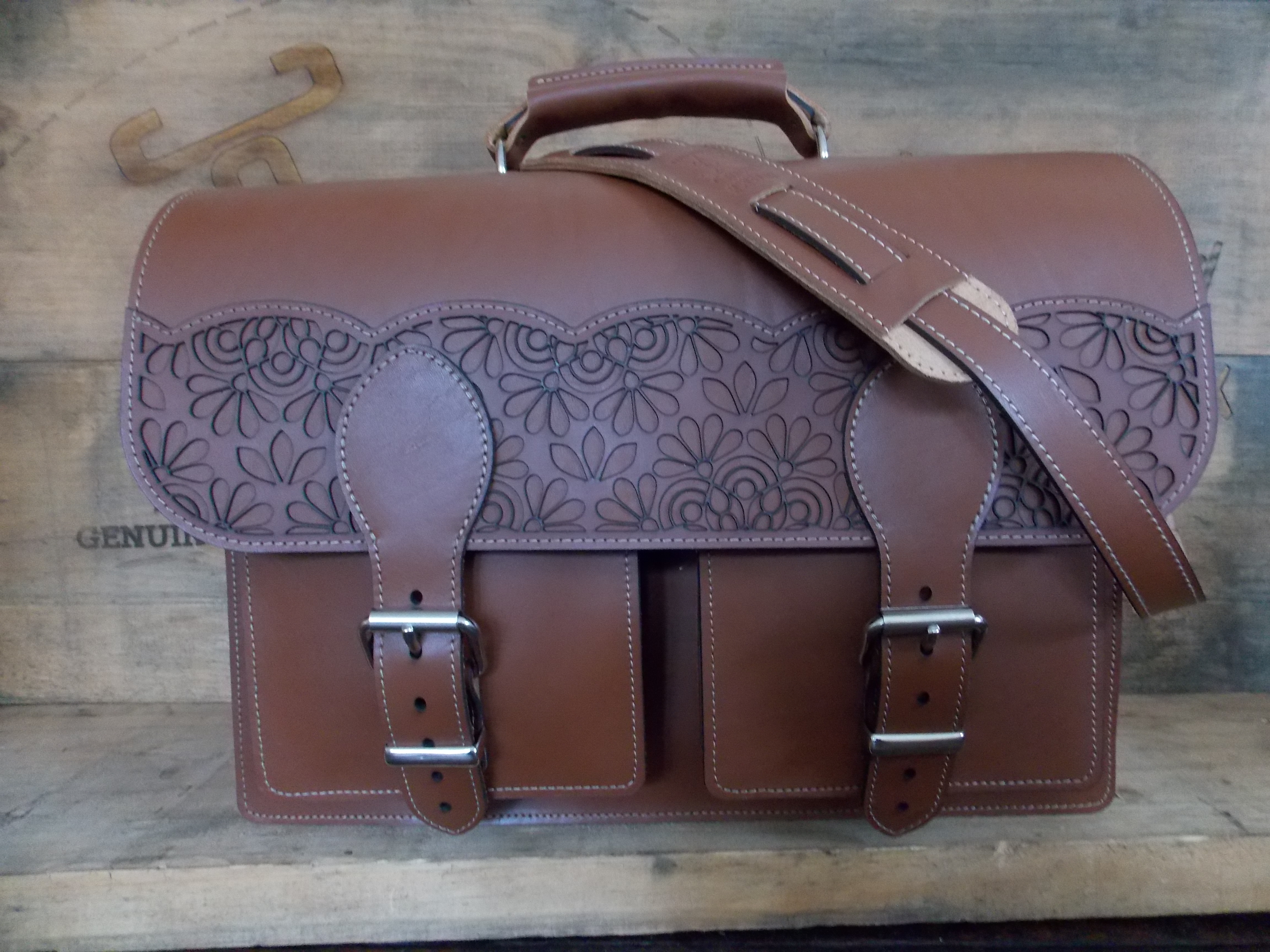 Leather & Lacey - Girls bag