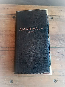 Menu Cover and bill Folder
