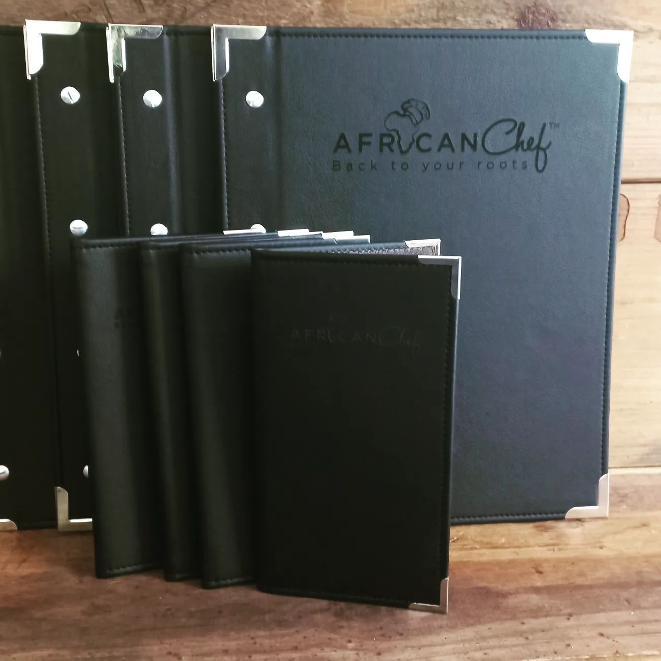 Menu Covers with logo
