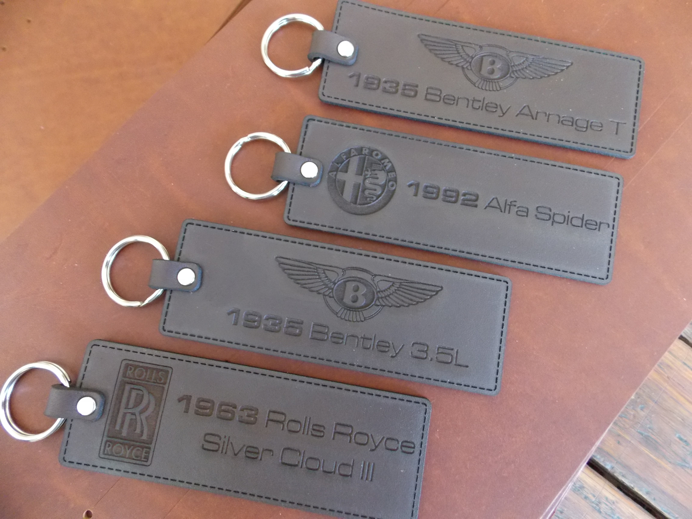 Leather Keyrings