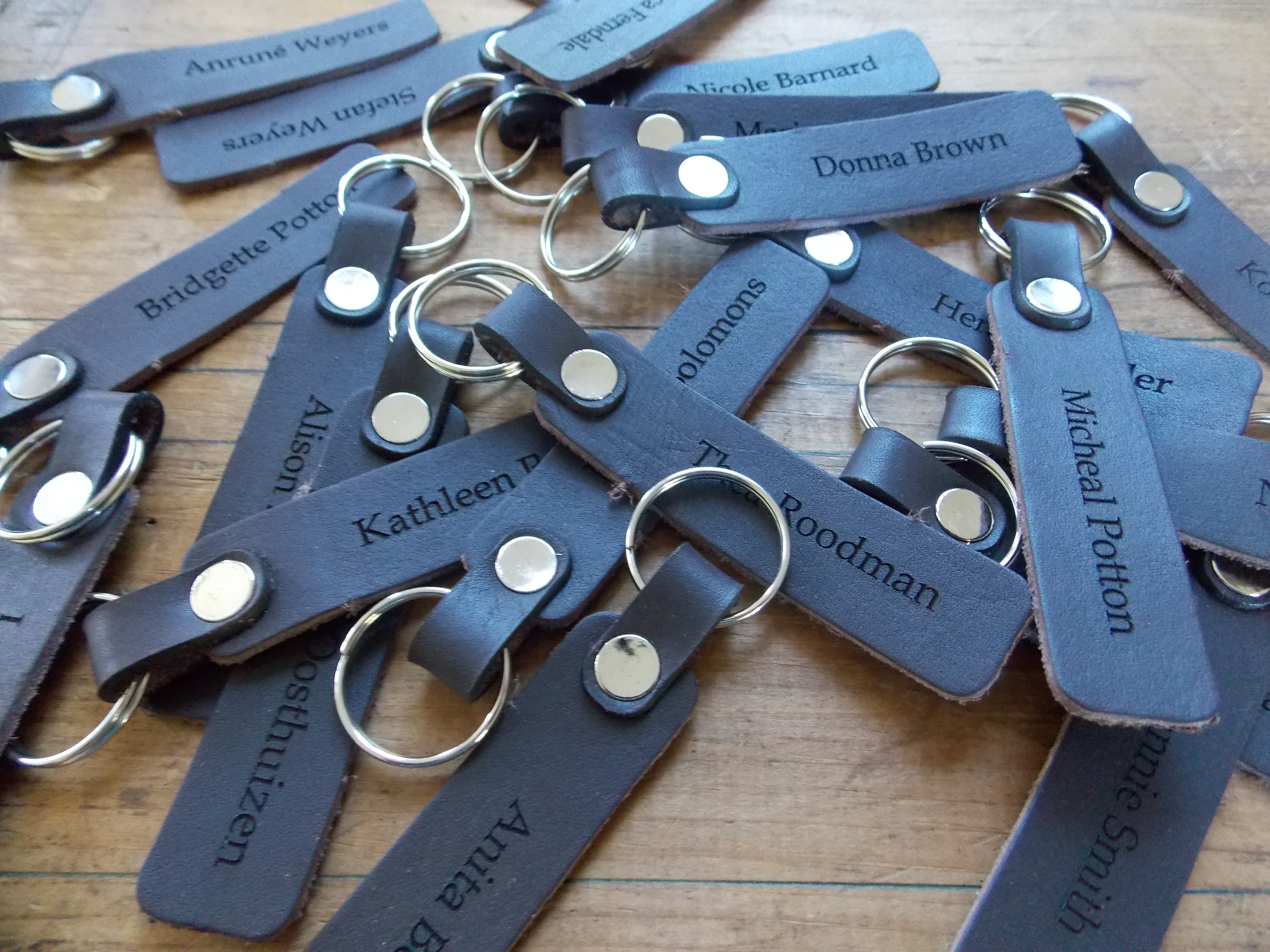 Leather Keyrings