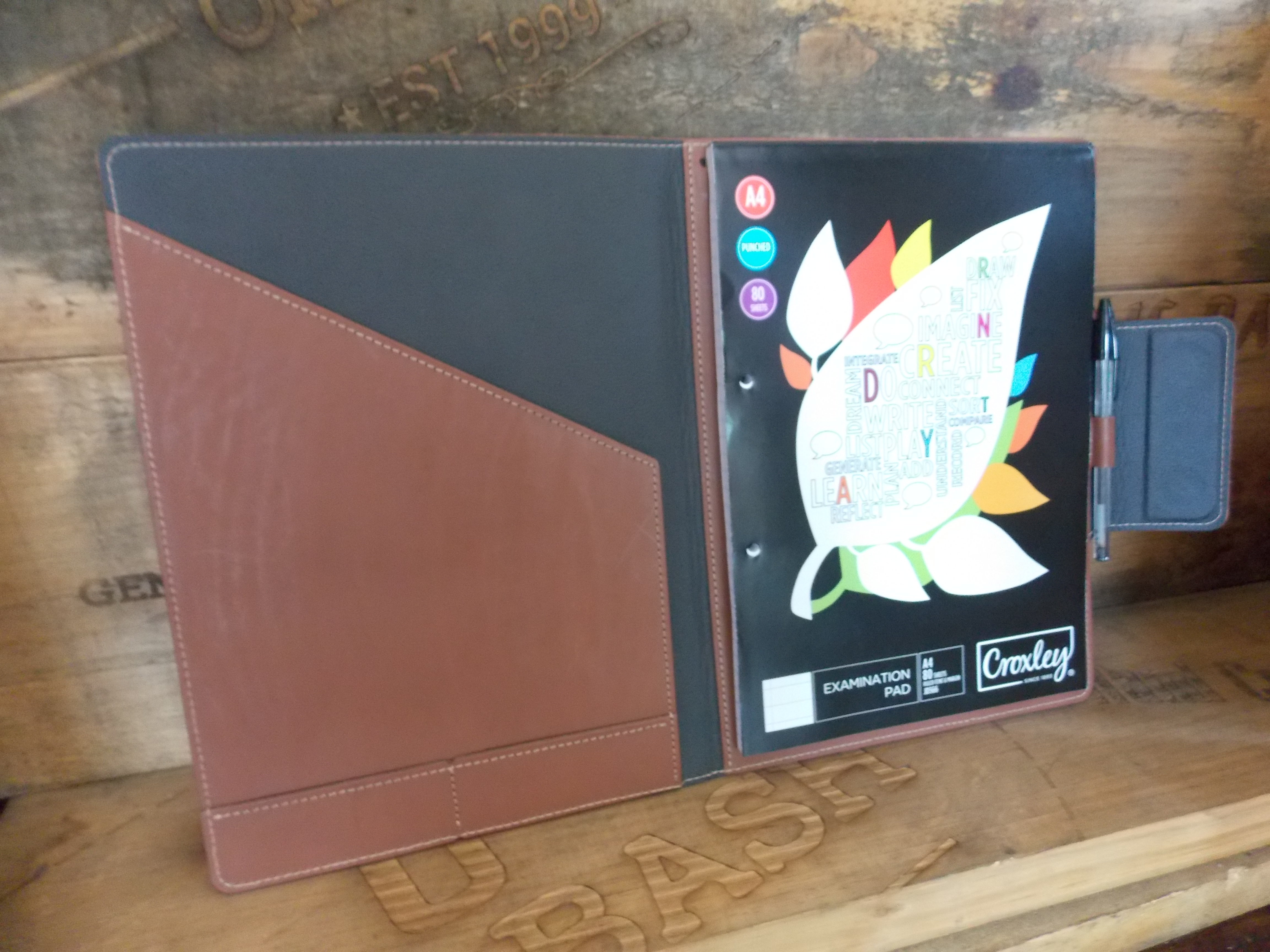Inner View - Tan Notepad
