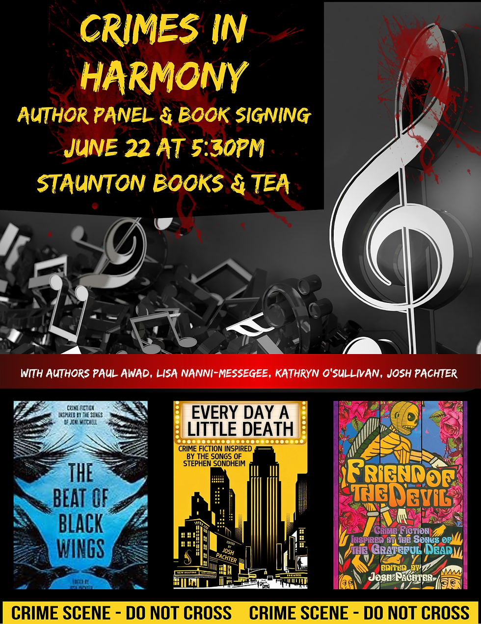 Crimes in Harmony: Author Panel & Book Signing