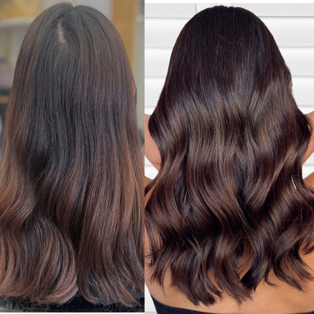 gloss hair treatment amanda major the studio