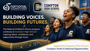 National Children's Chorus Program Continues at Compton High School