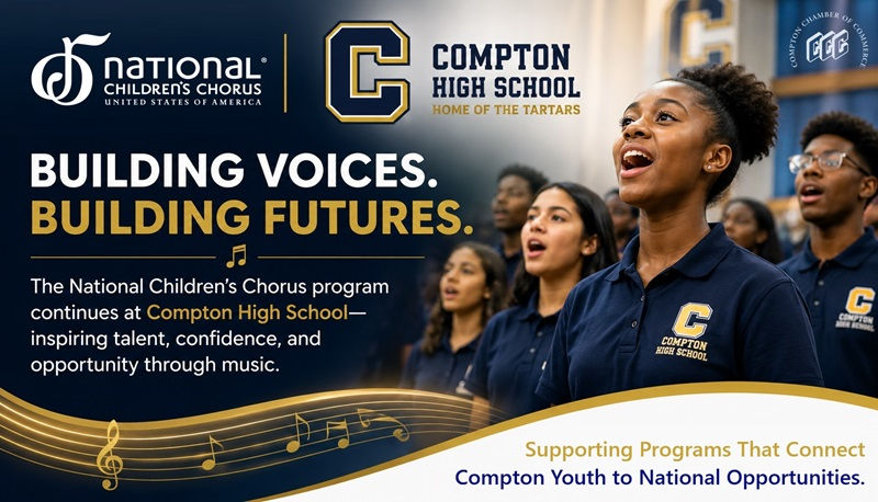National Children's Chorus Program Continues at Compton High School