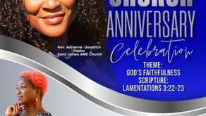🎉 Saint James AME Church – 80th Anniversary Celebration 🎉