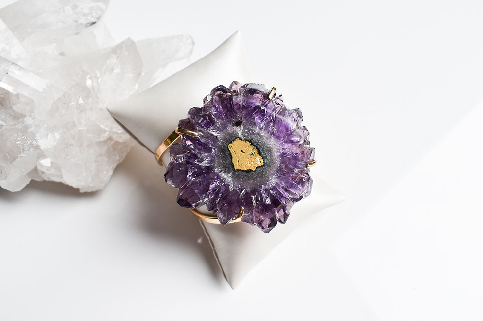 Armband Stalactiet Amethist