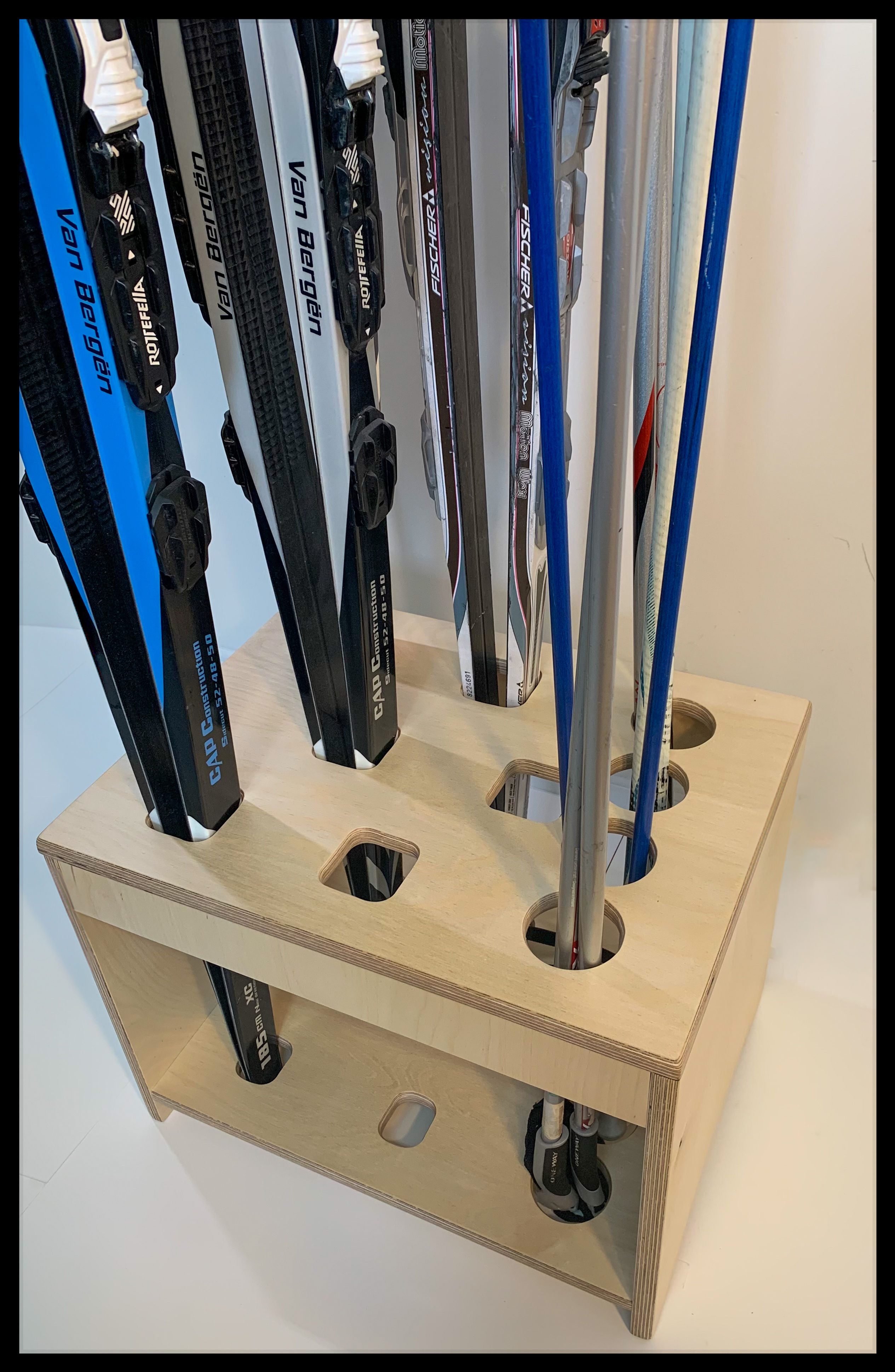 Rangement ski de fond