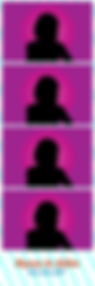 Creative engagement photo strip template
