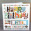 Thumbnail: Happy Birthday to you colourful and personalised  card