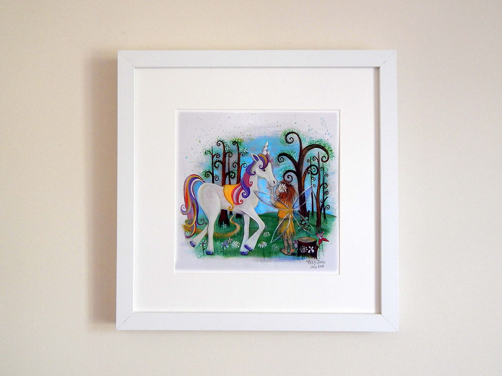 Thumbnail: Unicorn & the Wood Nymph