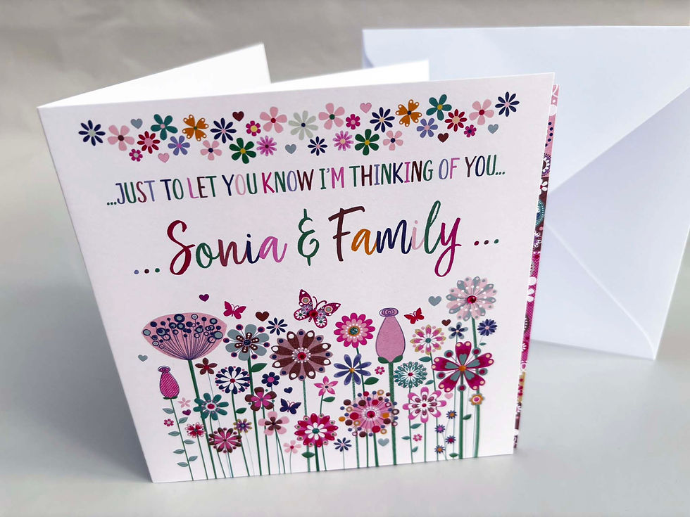 Thumbnail: sympathy card