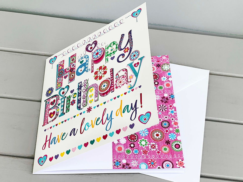 Thumbnail: beautiful happy birthday card