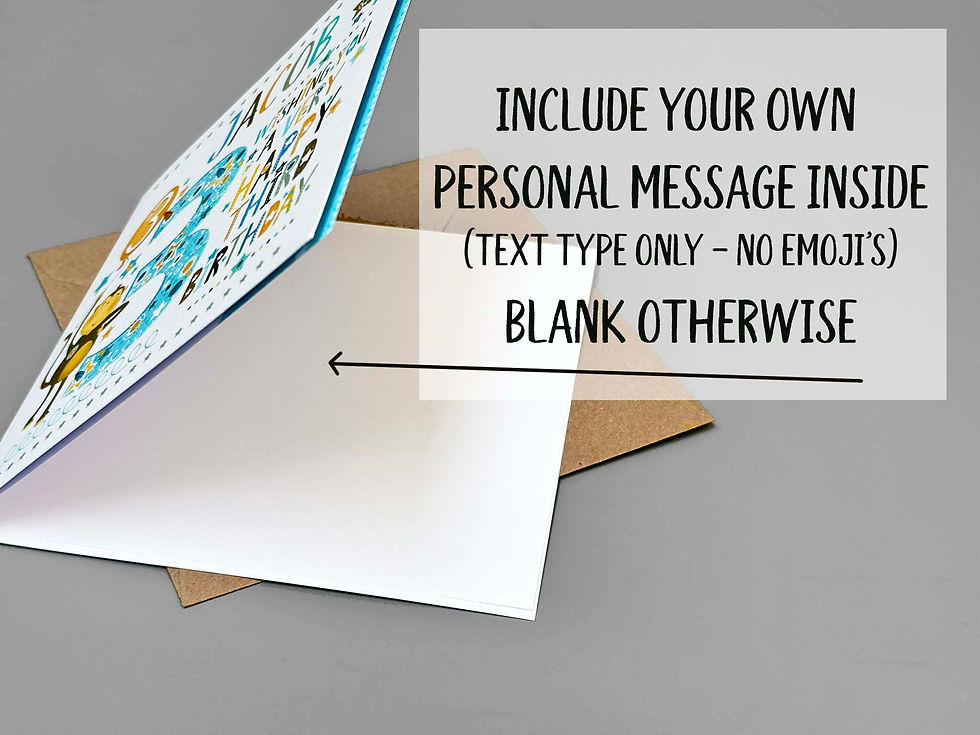 Personalised boys Third Happy Birthday cheeky monkey card