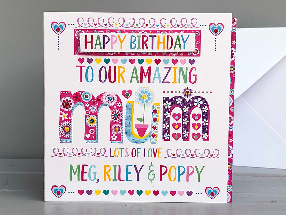 Thumbnail: Happy birthday amazing mum