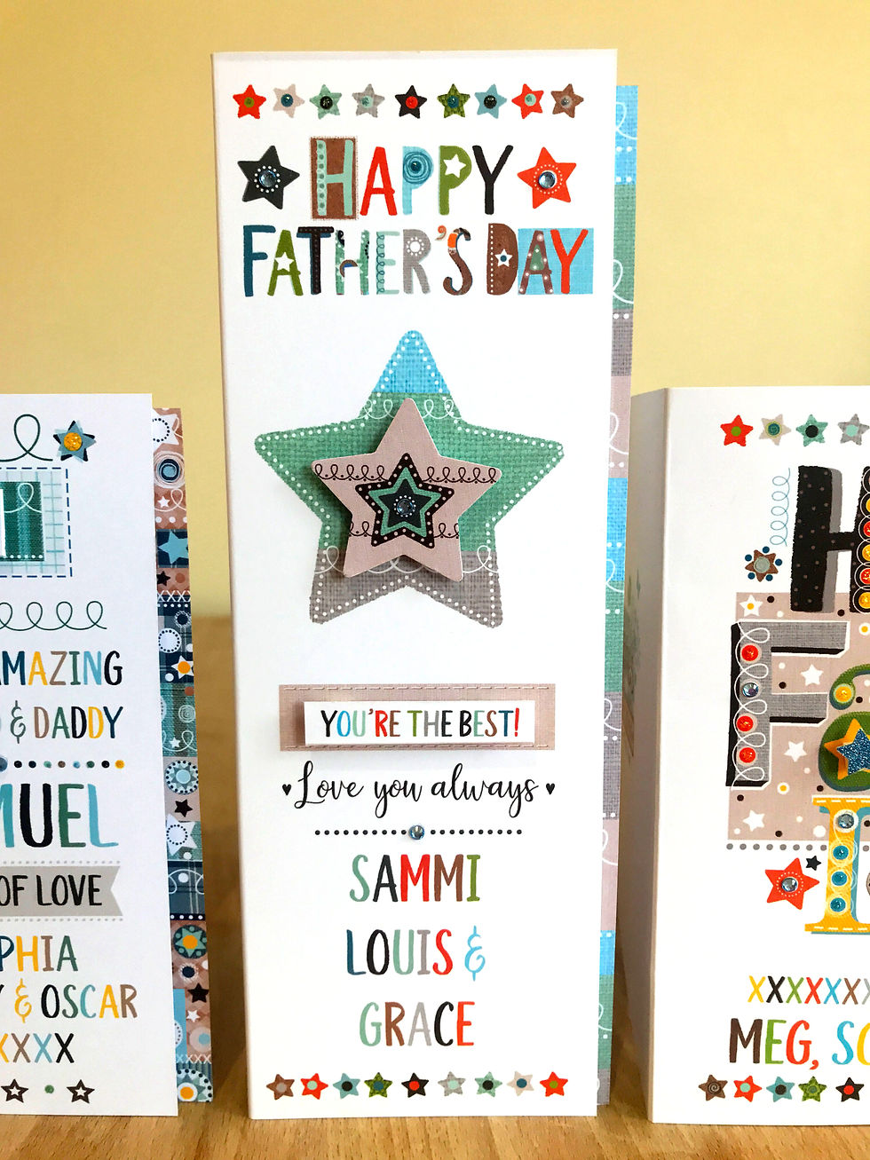 Thumbnail: Personalised Happy Father's Day -You're the best Card