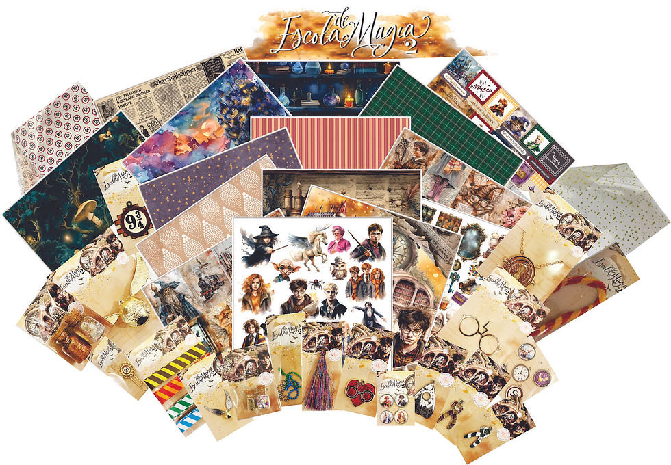 ESCOLA DE MAGIA 2 - KIT COMPLETÃO