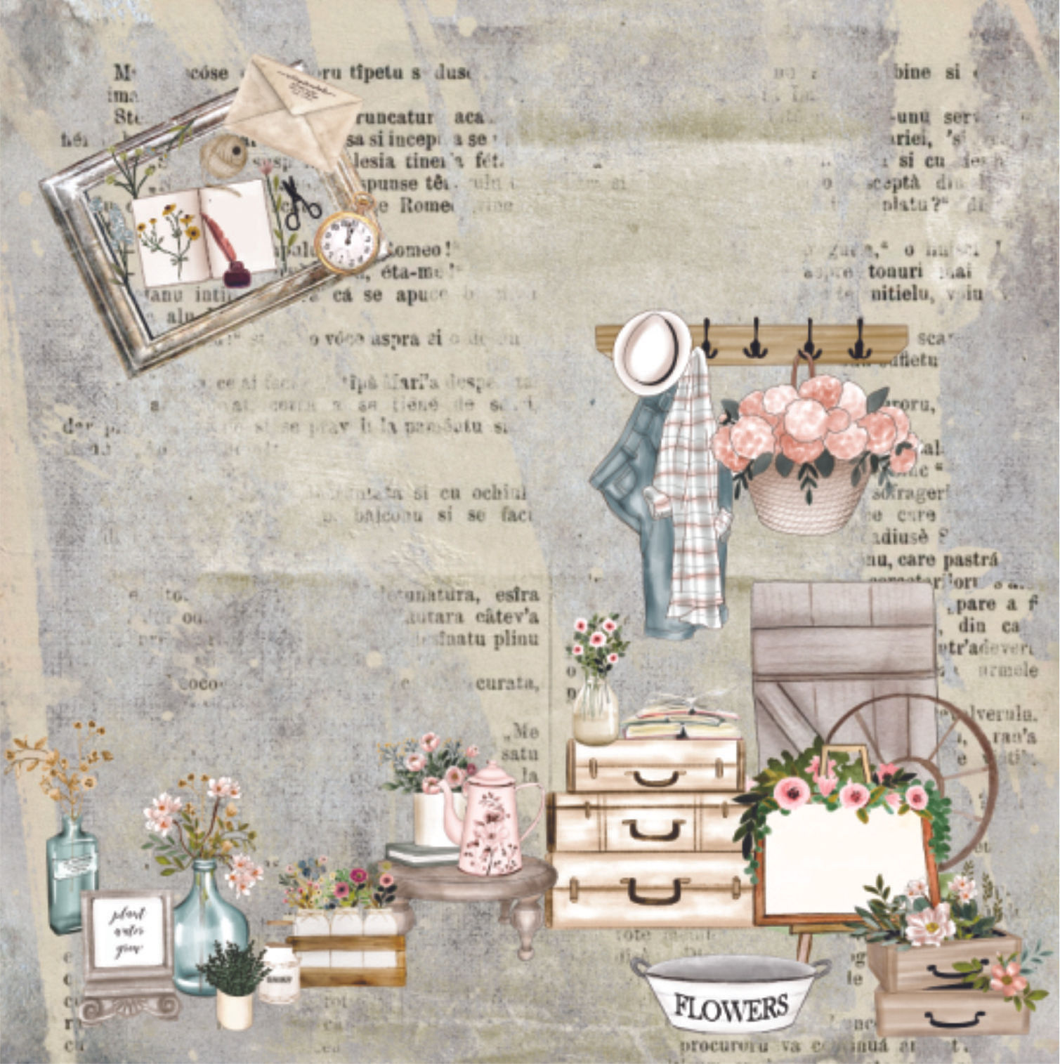 Pacote de folhas Green Gables