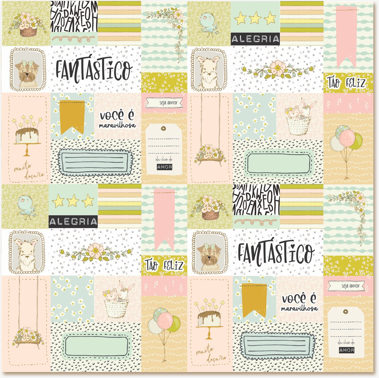 Nat&Noel Peek a boo - Folha Jogo da Memória