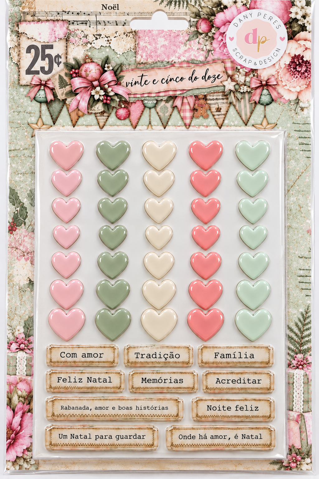 COLEÇÃO 2512 - ENAMEL HEARTS & WORDS