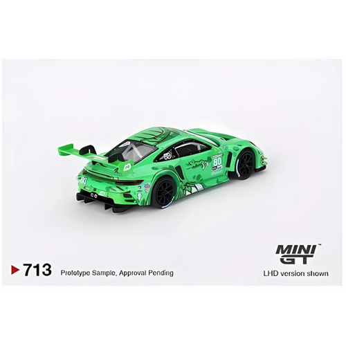 Mini GT Porsche 911 GT3 R REXY #80 - 2023 - IMSA - SEABRING - 12Hr