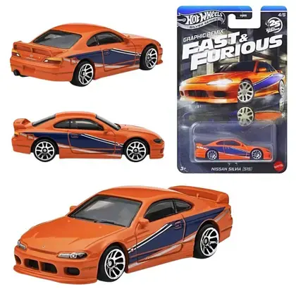 Miniatura: NISSAN SILVIA (S15) MONALISA - FAST AND FURIOUS GRAPHIC REMIX