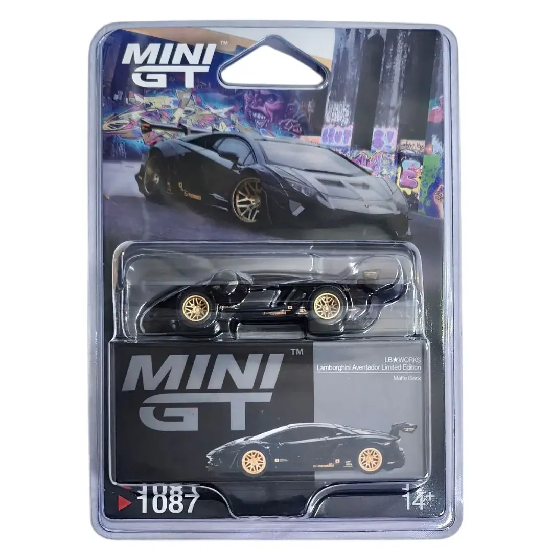 Mini Gt Lamborghini Aventador Limited Edition Lb Works #1087