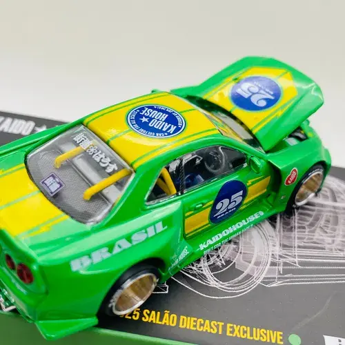 Miniatura: MINI GT KAIDO HOUSE //202 NISSAN SKYLINE GT-R (R34) KAIDO RACING 2025 SALÃO DIEC