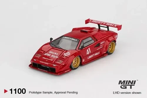 mini GT - LBWK Countach LB-ER34 セット Mini GT #1100: Lamborghini Countach LB-WORKS Red | BOX 17