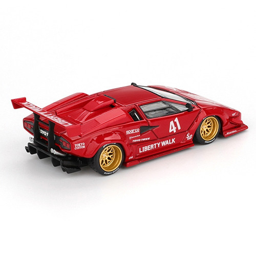 Mini GT #1100: Lamborghini Countach LB-WORKS Red | BOX 17