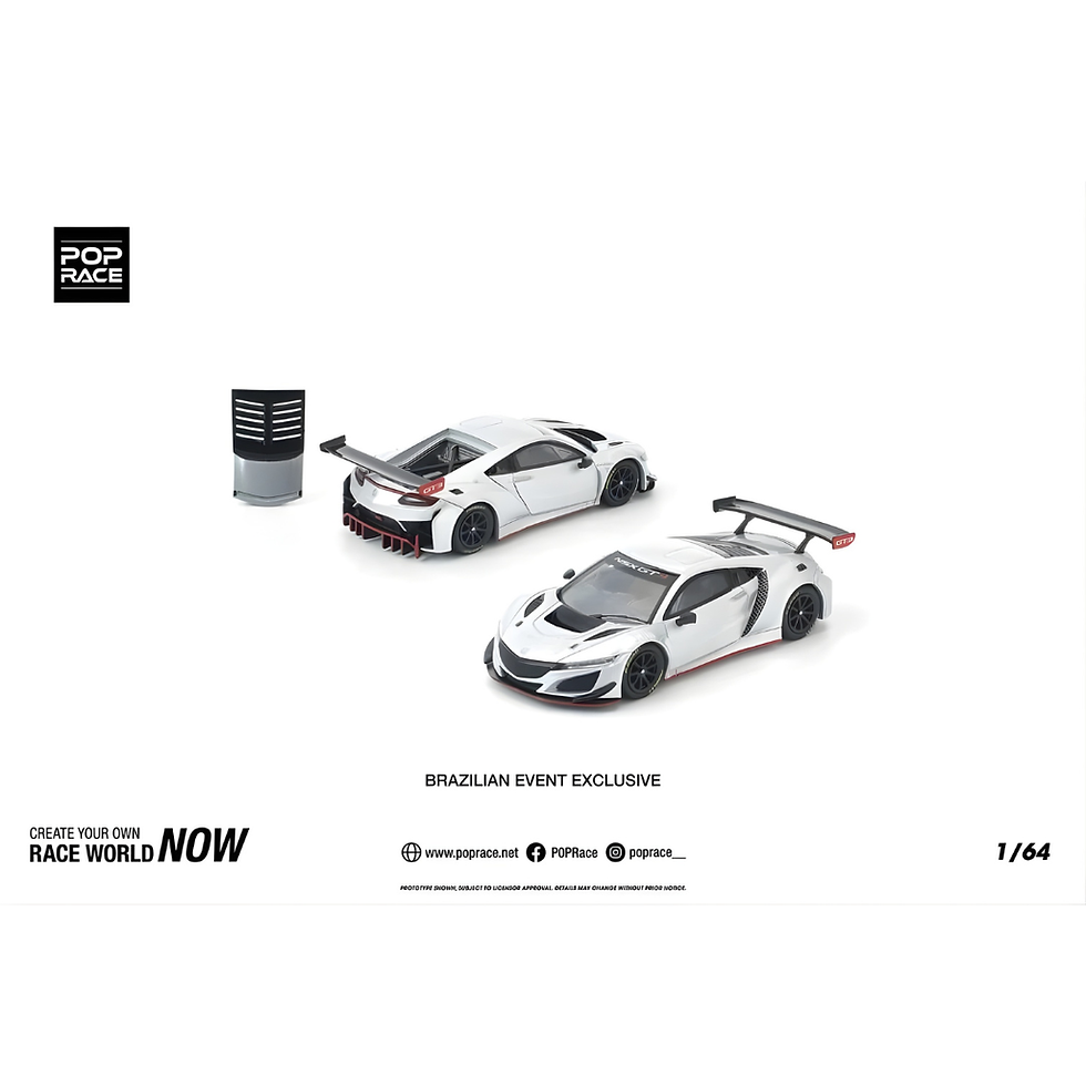 Miniatura: POP RACE HONDA NSX GT3 EVO22 -  PR64-445 VENDA EXCLUSIVA ACE 2025 BRASIL)