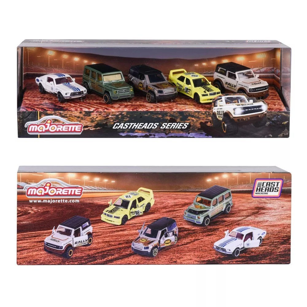 BOX 5 MINIATURAS CASTHEADS SÉRIES