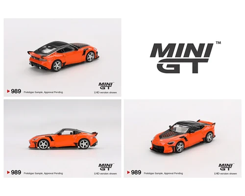 Mini GT 1:64 Nissan Z VeilSide FFZ400 – Orange #989 | BOX 17