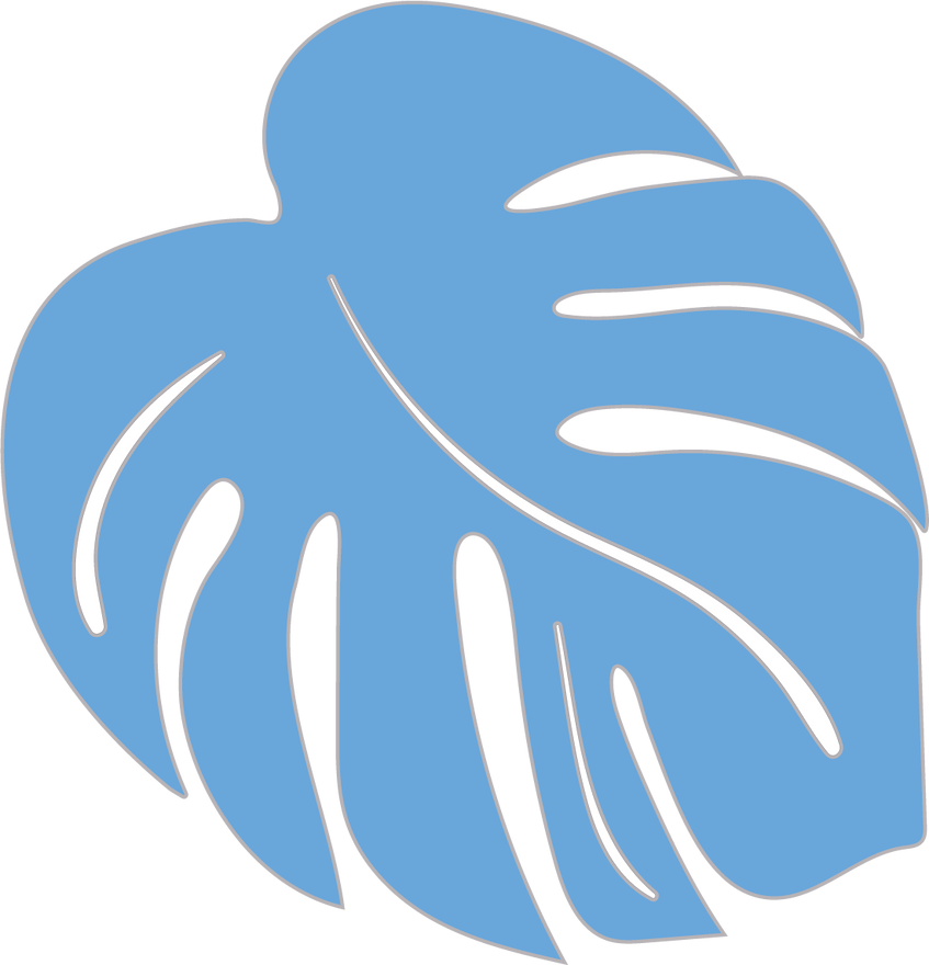 Monstera #1 Gray Blue 3.png