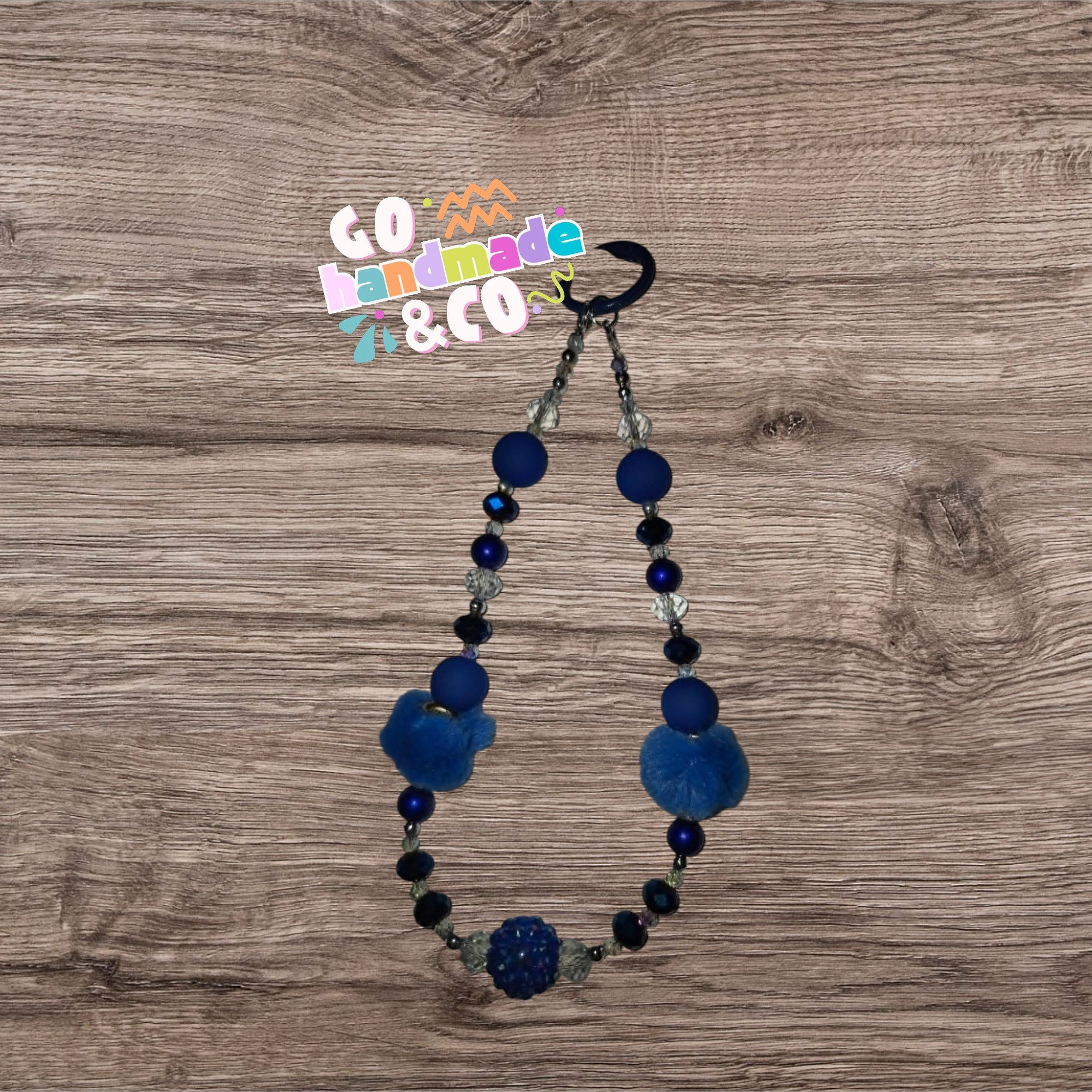 Blue Bell Inspired Phone Bag Charm