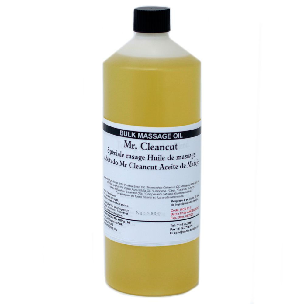 Mr Cleancut Shaving Oil 1Kg Massage Oil