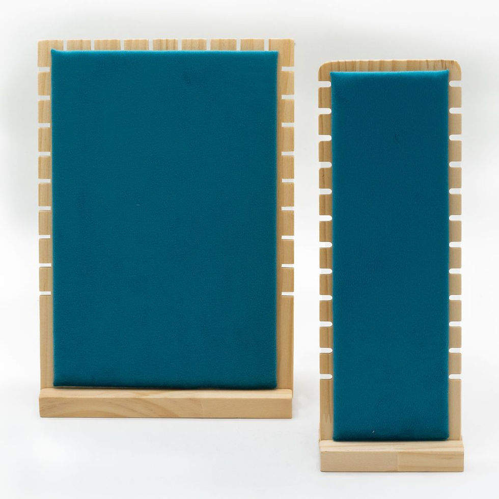 Thumbnail: Tall Flat Necklace Display  28x10x10cm