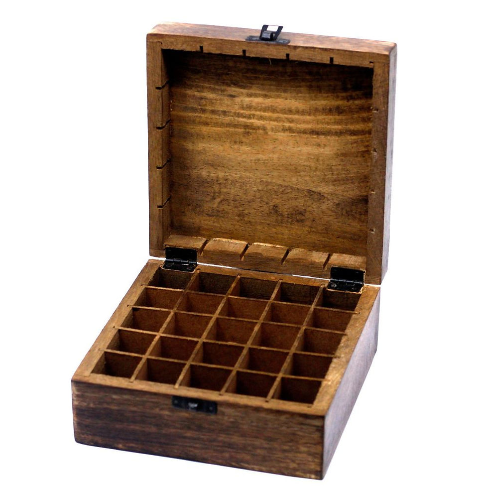 Thumbnail: Mango Aromathrapy Box - Floral (holds 25)