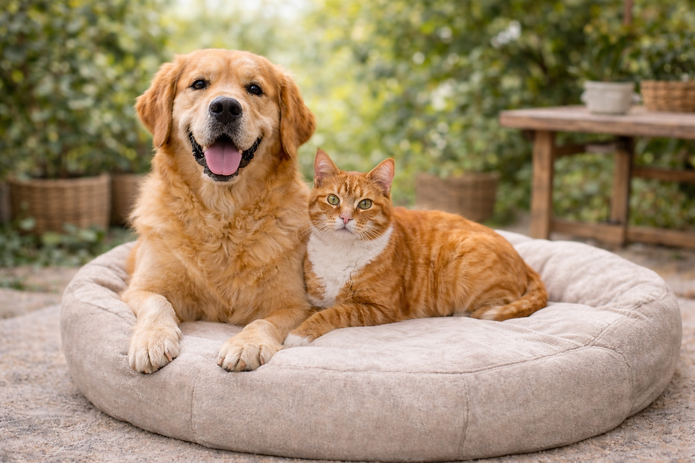 Close-up view of a grooming brush on a wooden surface