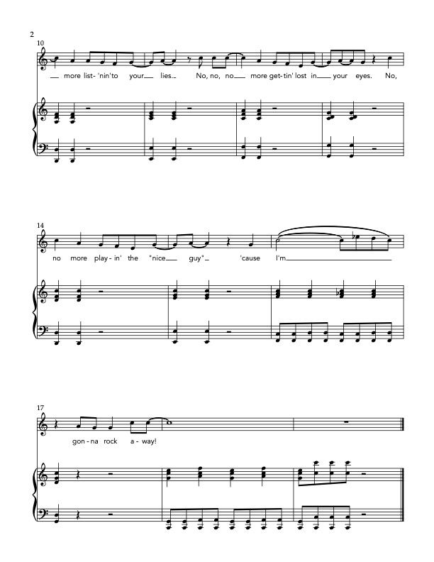 Thumbnail: Gonna Rock Away - Key of C Major