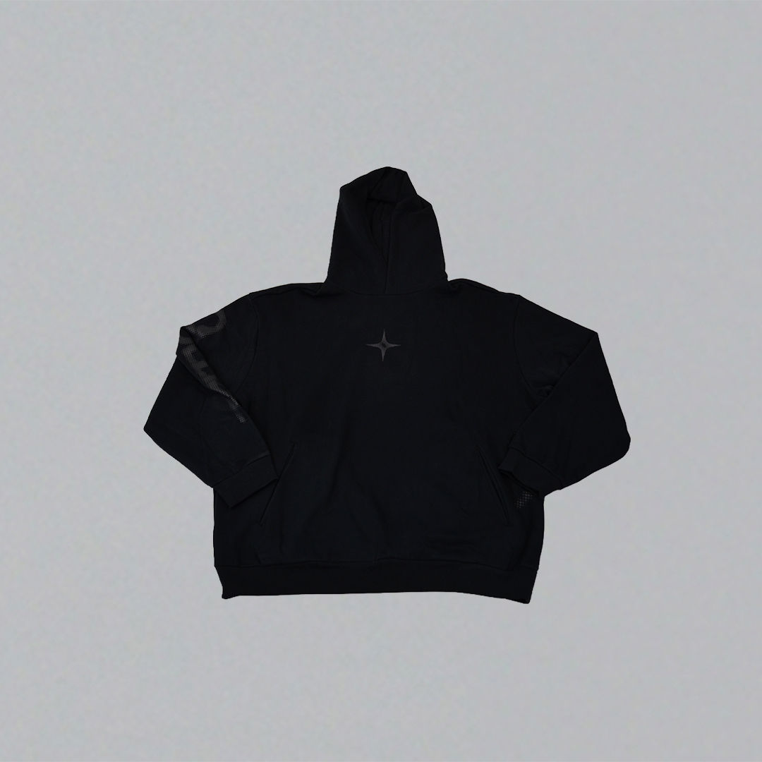 DTF BLACK HOODIE