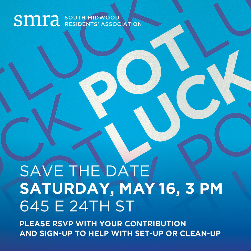 UPDATE! SMRA Potluck