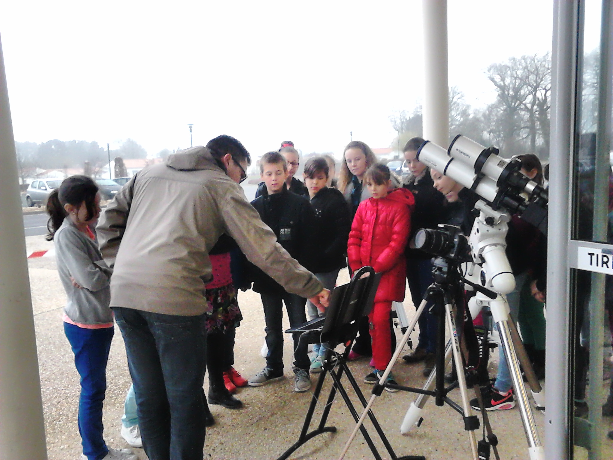 Observation éclipse