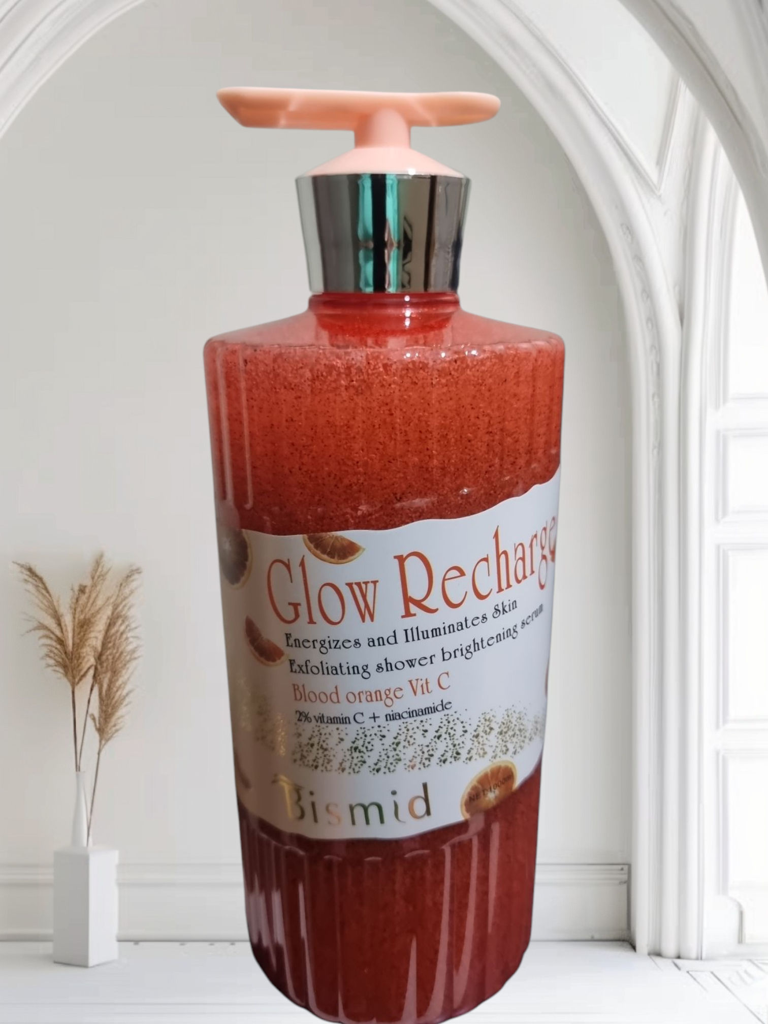 BISMID GLOW RECHARGE EXFOLIATING SHOWER GEL 1000ml