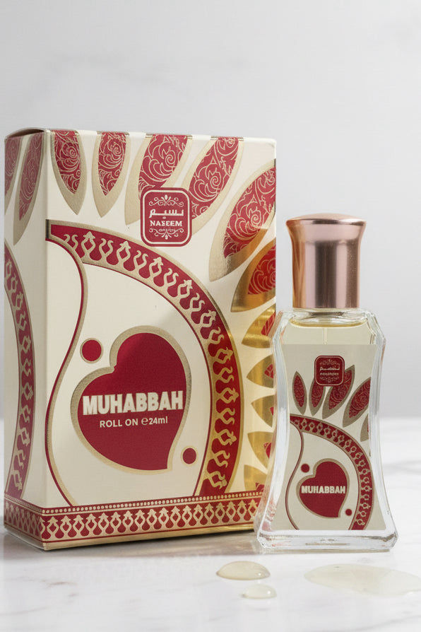 Naseem Perfumes Muhabbah Perfume ROLL-ON 24ml Parfum For Men & Women