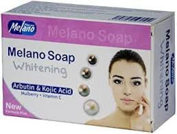 Melano Soap for Whitening Arbutin & Kojic Acid with Mulberry + Vitamin C New For
