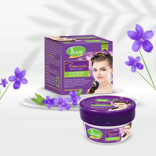 Jhalak Premium Beauty Cream, 12-in-1 Skin Care Solution