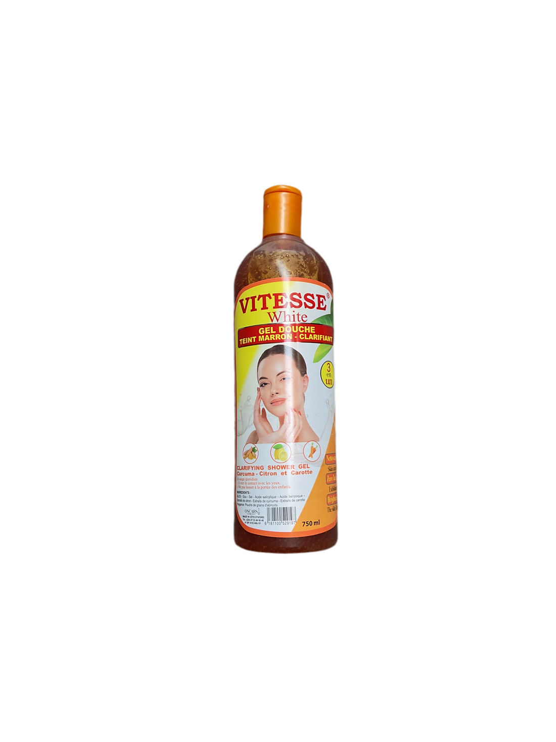 Vitesse White Brightening Shower Gel 750ml