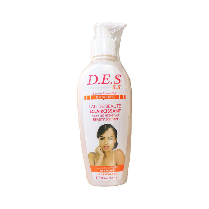 D.E.S 5.5 Extreme Skin Beauty Lotion 225ml